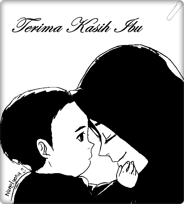 Gambar Kartun Muslim Ibu Dan Anak